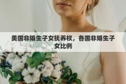 美國非婚生子女撫養(yǎng)權(quán)，各國非婚生子女比例