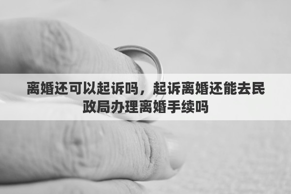 離婚還可以起訴嗎，起訴離婚還能去民政局辦理離婚手續(xù)嗎